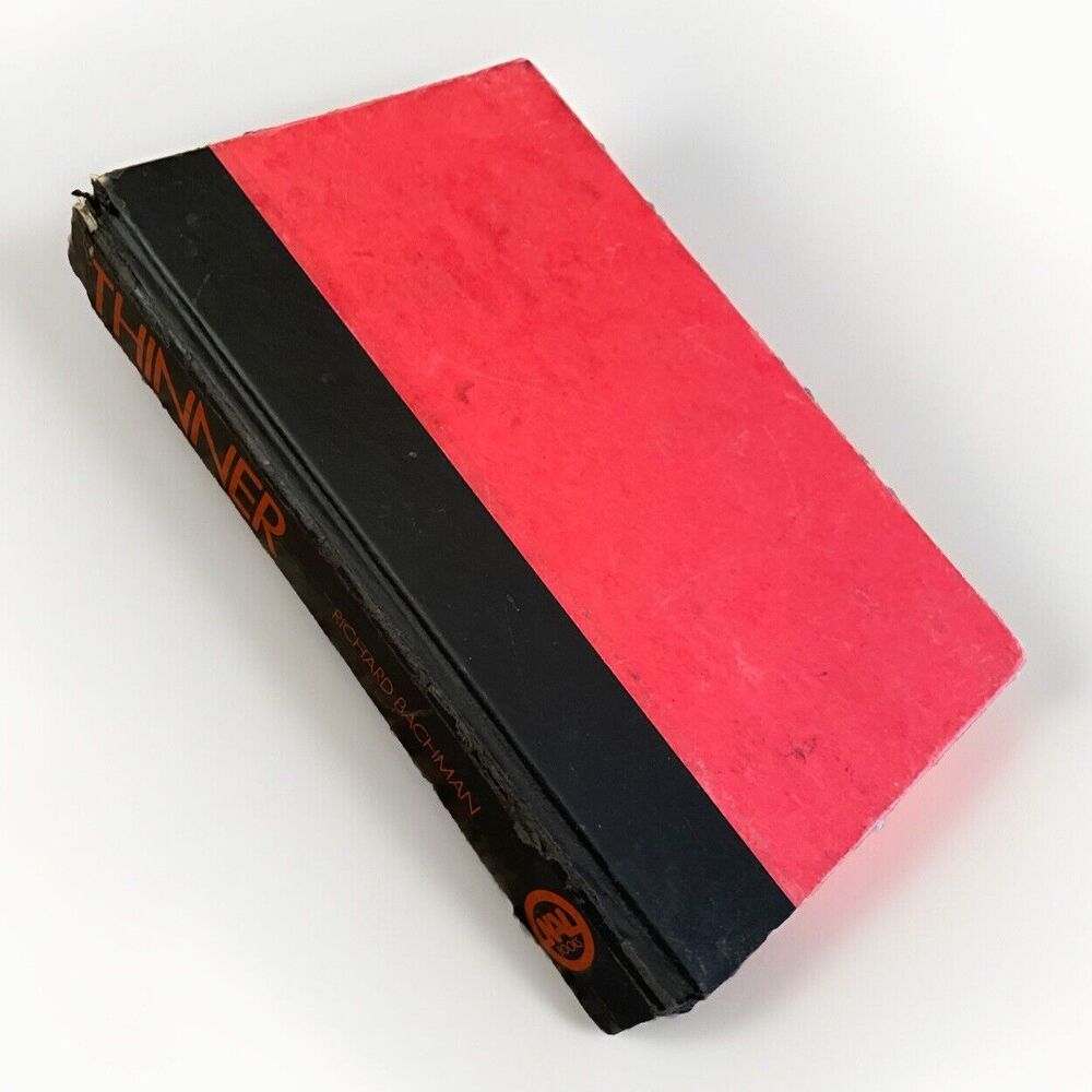Thinner by Richard Bachman‎ Stephen King 1984 Hardcover Vintage No Jacket *READ*